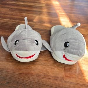 Women’s large shark slippers